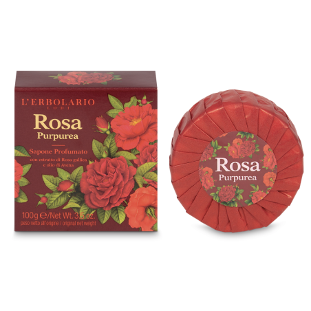 Sapone Profumato Rosa Purpurea 100 g